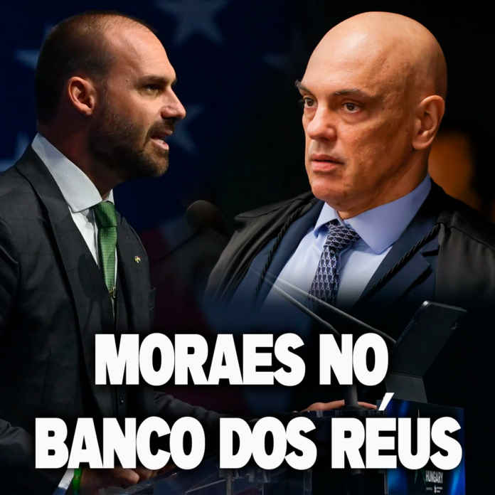 Alexandre de Moraes em sessão do STF, sob pressão da Lei Magnitsky em 2025