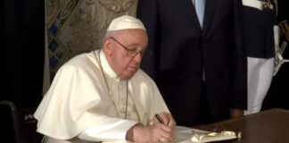 Testamento do Papa Francisco: Simplicidade e Devoção Mariana Papa Francisco sorrindo durante uma audiência no Vaticano