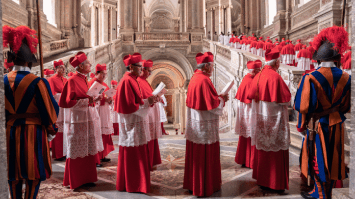 Cardeais brasileiros reunidos no Vaticano para o Conclave