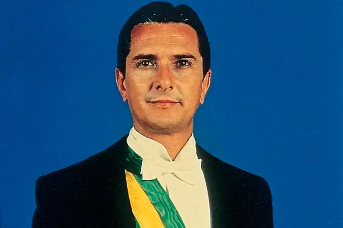 Presidente Collor quando ganhou as eleições
