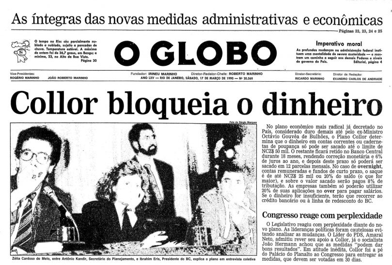 Denúncias no governo Collor