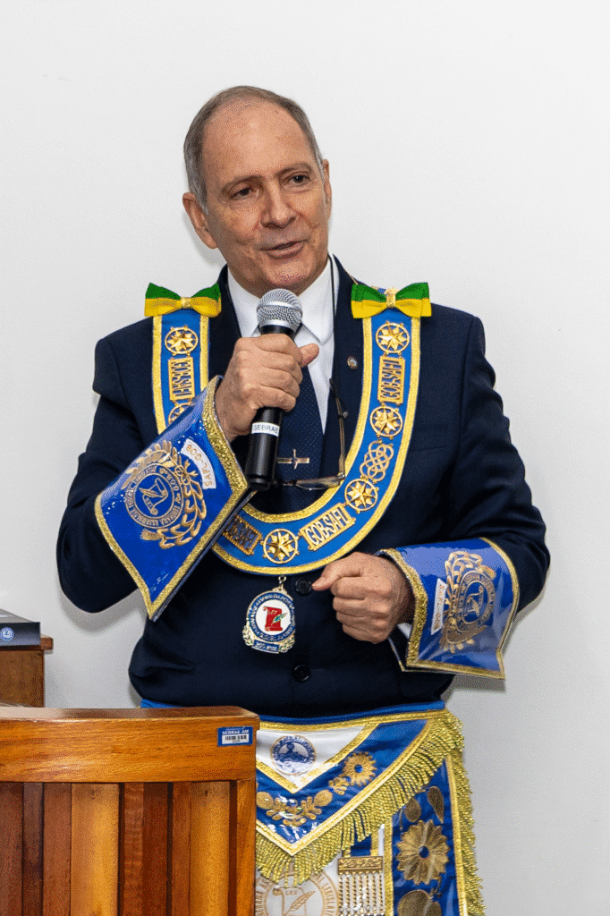 Poderosa Congregação 2025 do GOB-AM reafirma união e modernidade maçônica. 5 Poderosa Congregação 2025 do GOB-AM reafirma união e modernidade maçônica. Sapientíssimo Sidney Izidro Marcandalli da Silva