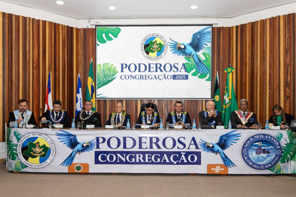 Poderosa Congregação 2025 do GOB-AM reafirma união e modernidade maçônica. 1 Poderosa Congregação 2025 do GOB-AM reafirma união e modernidade maçônica. Poderosa Congregação 2025 | GOB-AM