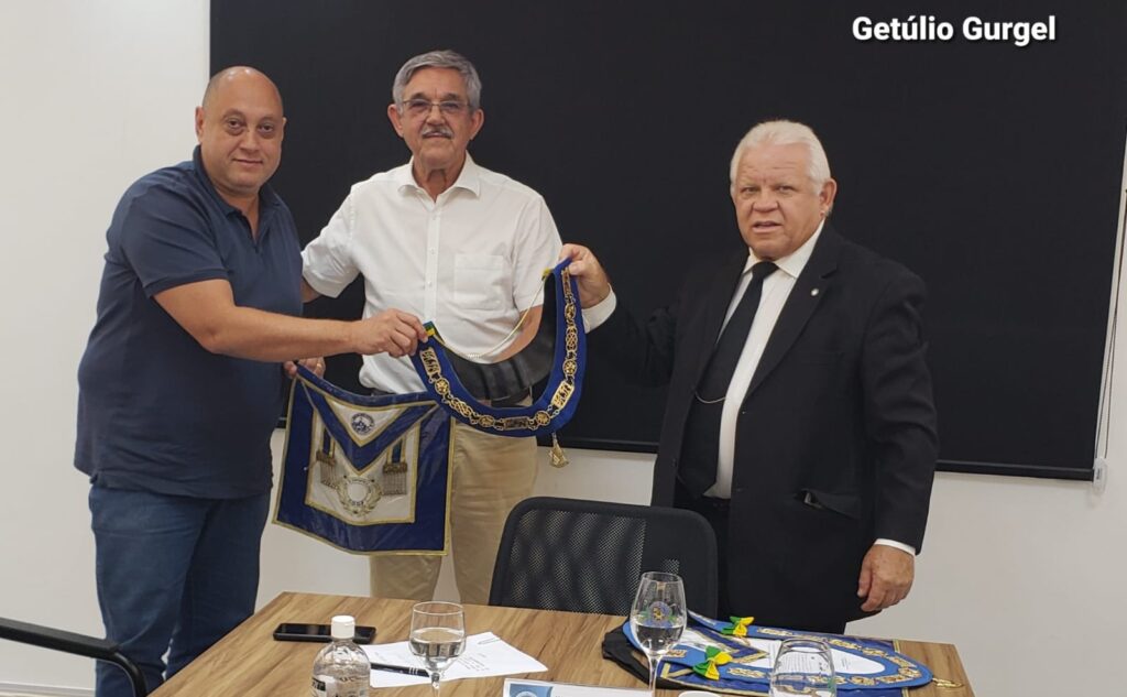 Grande Oriente do Distrito Federal empossa novos Secretários em cerimônia oficial 2 Grande Oriente do Distrito Federal empossa novos Secretários em cerimônia oficial Posse no GODF